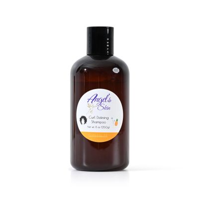 Angel's Skin All Soft Mega Curls - Curl Defining Shampoo With Pineapple and Flaxseed - [8 Oz/240 mL]