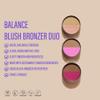 Cheekbone Balance Medium Blush/Bronzer, Talc-Free Multi-Use Compact with a Soft-Matte Finish, Buildable, Skin-Loving Formula with Organic Jojoba Oil, Eco-Conscious, Vegan & Cruelty-Free, 0.38 oz. view 2