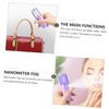 Didiseaon Portable USB Facial Mister Purple Nano Mist Steamer Humidifier for Deep Skin Hydration and Cell Compact Beauty Spray for Daily Moisturizing and Refreshing Complexion view 4