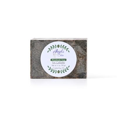 Angel's Skin Cellulite Massager - Anti-Cellulite Soap Bar [4 Oz] - Jabon para Celulitis [4 Oz]