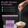 Aromasong 19lb Natural Lavender Dead Sea Salt + 3lb Aromasong Muscle Recovery Bath Soak Bundle  Ultimate Relaxation & Muscle Relief with Pure Minerals, Magnesium & OptiMSM view 2