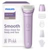 Philips Lady Shaver Series 8000 - Cordless, Wet & Dry Electric Shaver, 3-Blade Shaving System, Flexible Shaving Head, LED Light, for Legs, Body & Bikini, 100 Mins. Runtime, Model BRL149/00 view 1