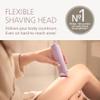 Philips Lady Shaver Series 8000 - Cordless, Wet & Dry Electric Shaver, 3-Blade Shaving System, Flexible Shaving Head, LED Light, for Legs, Body & Bikini, 100 Mins. Runtime, Model BRL149/00 view 2