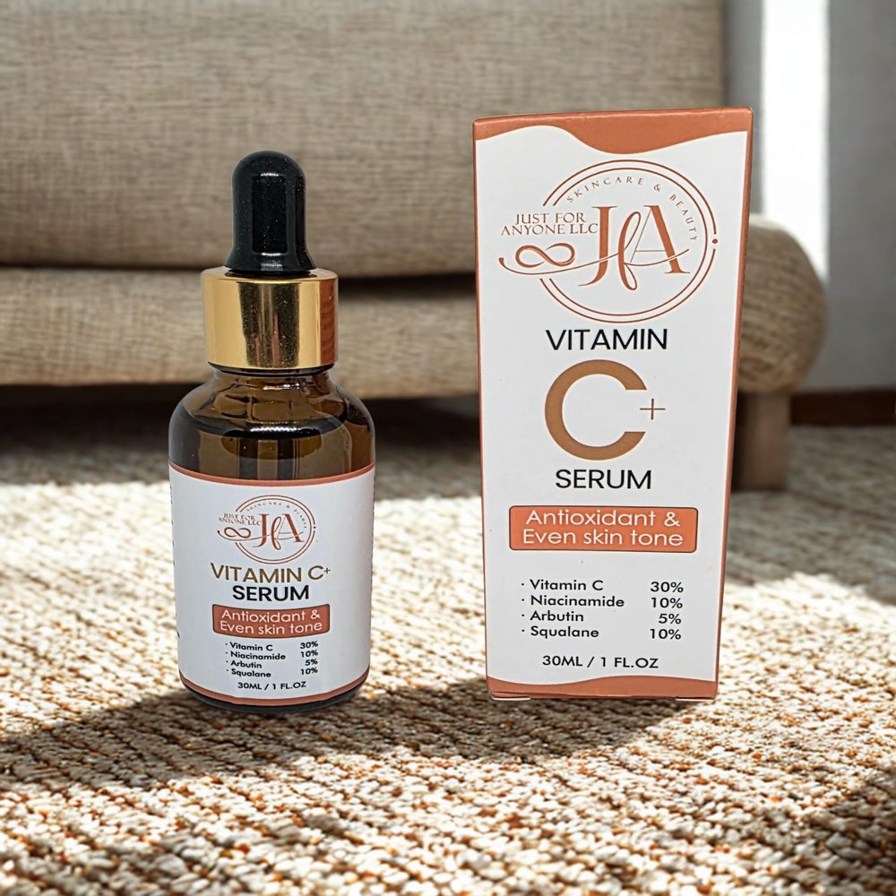 Just For Anyone LLC Vitamin C+ Serum, Niacidamide and Antioxidant & Even Skin Tone