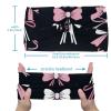 1 Pack Colorful Art Bow Elastic Soft Fabric Non-Slip Women's Fashion Headbands - Soft, Wide, and Stylish for All Occasions view 3