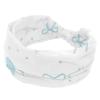 1 Pack Colorful Art Bow Elastic Soft Fabric Non-Slip Women's Fashion Headbands - Soft, Wide, and Stylish for All Occasions view 1
