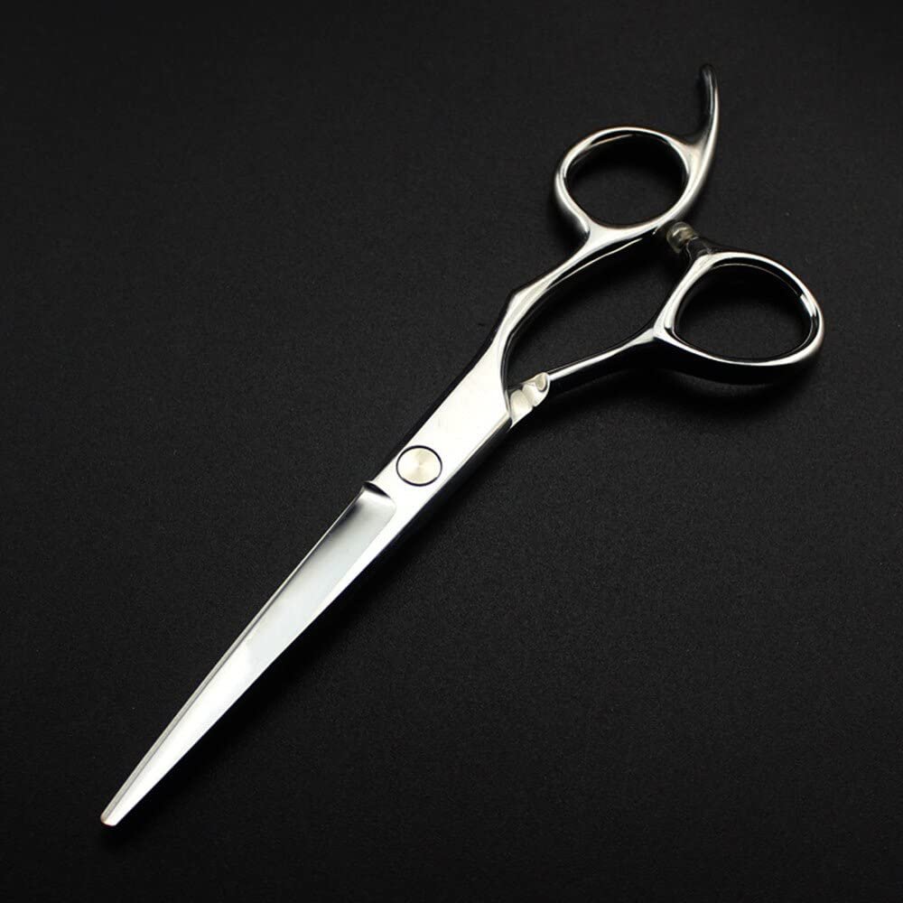Barber Scissors Hair Cutting Scissors, 6 inch Professional 440c Steel Scissor Mirror Hair Scissors Haircut thinning Barber Cutting Shears Hairdressing Scissors (Cutting-Q