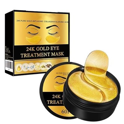 4x Eye mask patch Gentle hydration and moisturizing of the skin around the eyes, soft and lifting patch for the skin around the eyes (4x60pcs/Box)