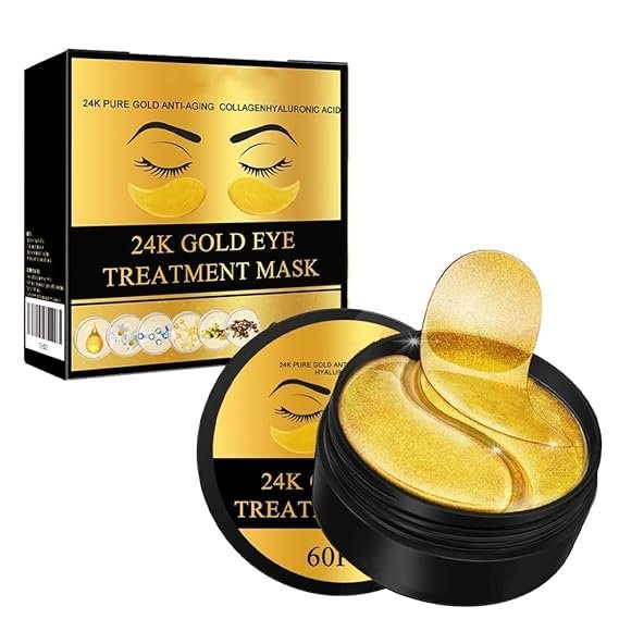 4x Eye mask patch Gentle hydration and moisturizing of the skin around the eyes, soft and lifting patch for the skin around the eyes (4x60pcs/Box)