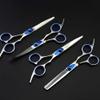 5 kit Professional Japan 6 inch pet Dog Grooming Hair Scissors Curved Shears Comb Cutting thinning Barber Hairdressing Scissors( view 2