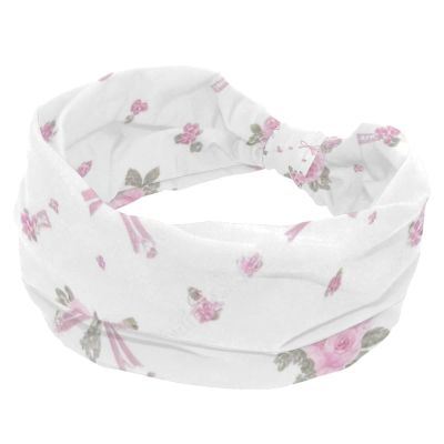1 Pack Colorful Art Bow Elastic Soft Fabric Non-Slip Women's Fashion Headbands - Soft, Wide, and Stylish for All Occasions