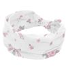 1 Pack Colorful Art Bow Elastic Soft Fabric Non-Slip Women's Fashion Headbands - Soft, Wide, and Stylish for All Occasions view 1