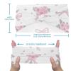 1 Pack Colorful Art Bow Elastic Soft Fabric Non-Slip Women's Fashion Headbands - Soft, Wide, and Stylish for All Occasions view 3