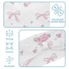 1 Pack Colorful Art Bow Elastic Soft Fabric Non-Slip Women's Fashion Headbands - Soft, Wide, and Stylish for All Occasions view 4