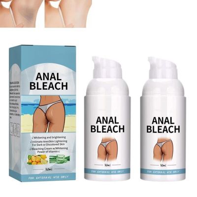2PCS Crema para Reparadora las axilas y las partes privadas, Crema Para Manchas Oscuras en la zona intima, Para Piel Entrepierna, axilas, Manchas Codos, cuello,Piernas Zonas Partes Intimas