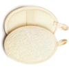 2 Pack Natural Loofah Sponge Exfoliating Body Scrubber, Eco-Friendly Body Scrubber for Smooth SkinDry & Wet Use for Circulation & DetoxBeige. view 1