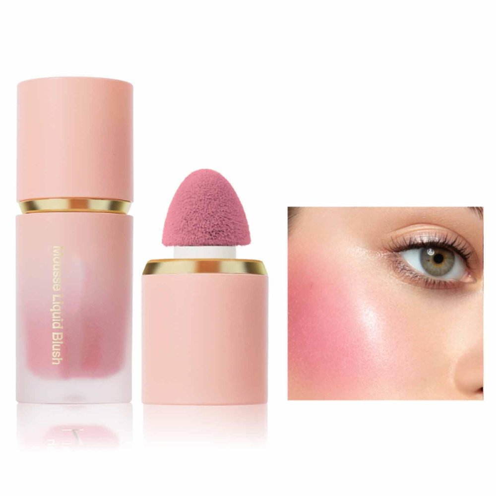Blush, Light and Long-Lasting Shine, Vivid Yet Natural Colors (01)