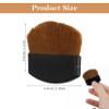 30 Pcs Disposable Blush Brushes, Disposable Makeup Brushes for Cheeks, Liquid & Cream, Mini Makeup Brush, Soft Synthetic Bristles, Oil-Free Application view 2