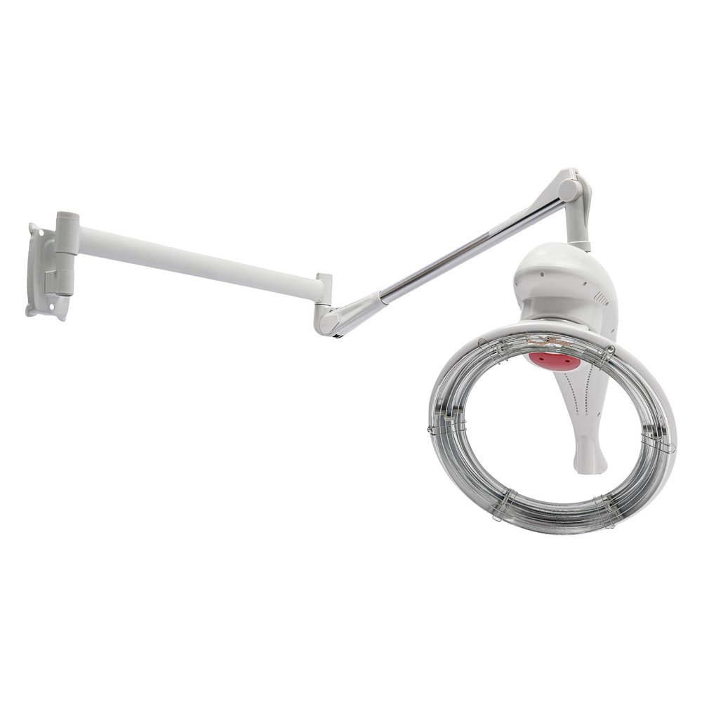 Wall Mount Orbiting Rotating Hair Treatment Machine, 950W Salon Hair Curling Wands, Salon Hair-Perming Machine with Adjustable Temperature & 360 Rotating Heating Ring for Hairs Salons