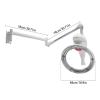 Wall Mount Orbiting Rotating Hair Treatment Machine, 950W Salon Hair Curling Wands, Salon Hair-Perming Machine with Adjustable Temperature & 360 Rotating Heating Ring for Hairs Salons view 2