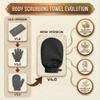 Deep Exfoliating Glove 4 Pcs, Korean Exfoliating Mitt for Body Scrub, Dead Skin Removal & Keratosis Pilaris Treatment, Spray and Self Tan Remover view 2