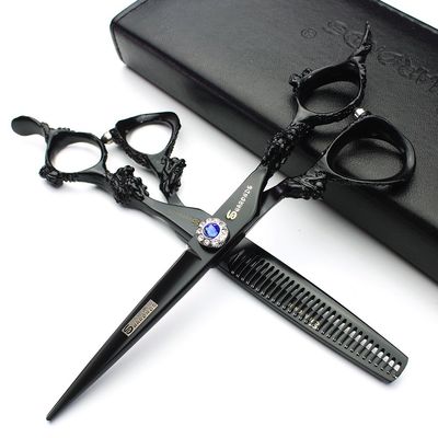 4 Color Professional Hairdressing Scissors Japanese Handmade Hairdressing Scissors 6 Inch