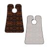 PPIKTC Waterproof Beard Trimming Bib, Non-Stick Hair Catcher for Men Shaving, Grooming Apron for Husband Dad, Animal Camouflage Tigers Stripes Shave Bib view 2