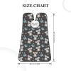 Beard Hair Catcher Bib, Waterproof Non-Stick Grooming Apron for Shaving Trimming, Perfect for Men Dad, Floral Cute Cartoon Koala Shave Bib view 3