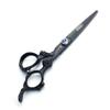 5.5" 6" Black Professional Hair Scissors Scissors Barber Scissors Set for The Barber view 4