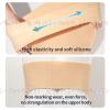SooTTBE Artificial Silicone Fake Pregnancy Belly Realistic Skinless Fake Tummy Bump Soft Adult Pregnant Bump Props for Women,Color 3,S view 3