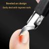 Angled Nail Clippers Oblique Ingrown Toenail Thick Nails Men Seniors Fingernail Slanted Nail Cutter Trim view 4