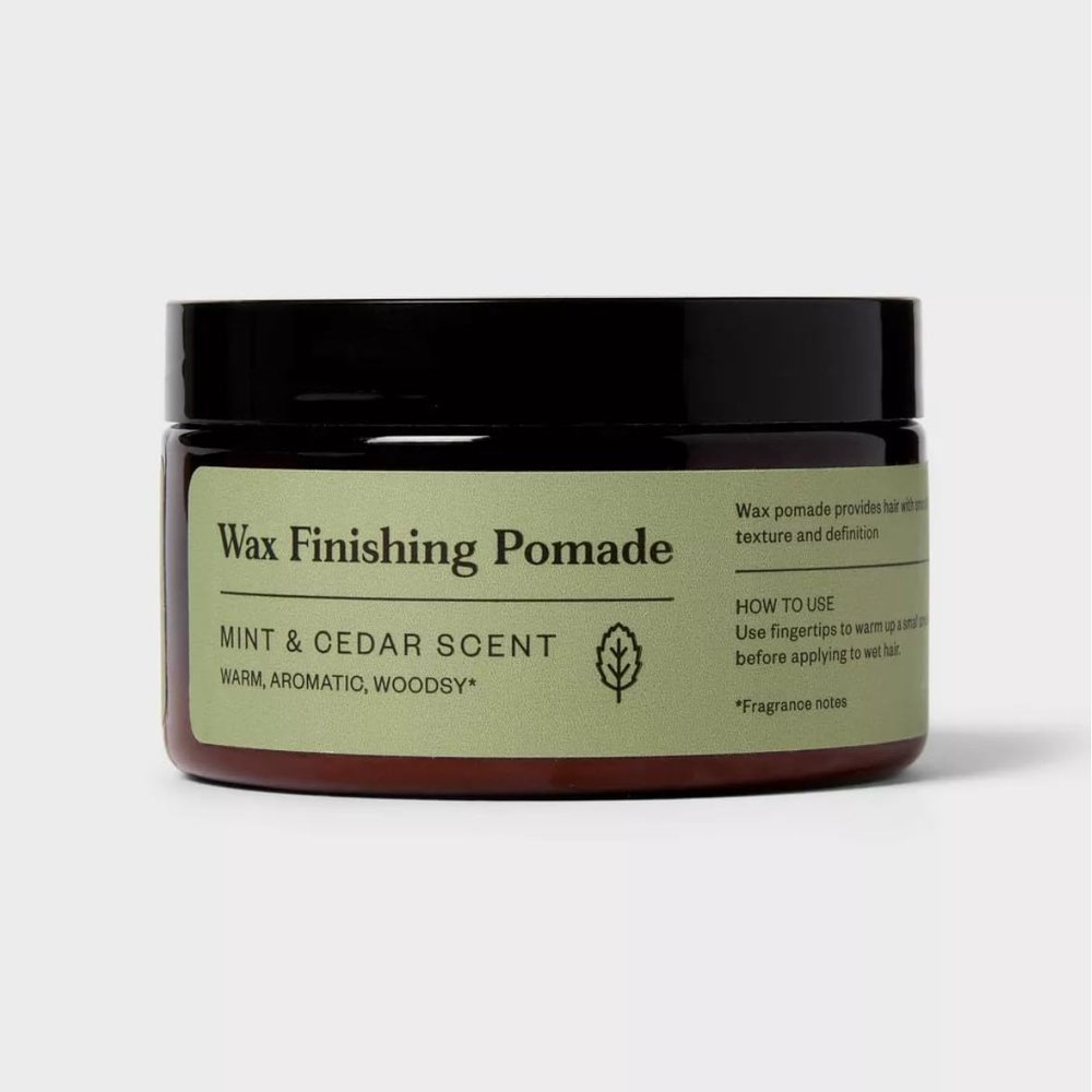 Goodfellow & Co Wax Finishing Pomade- Mint & Cedar Scent, 4 oz