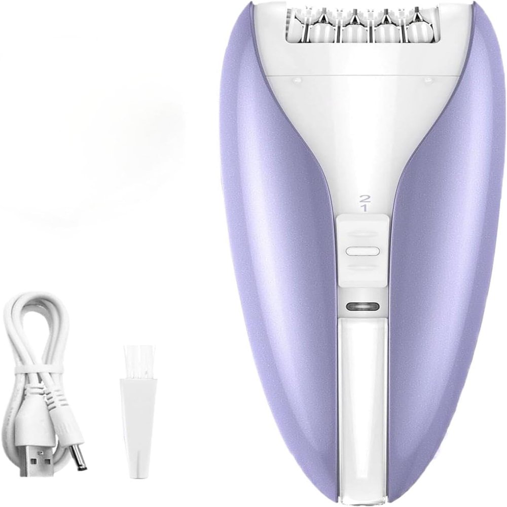 Cordless Hair Remover for Women, 750mAh Silent with 2 Speed, Hair Removal Device for Armpits, Legs, Arms