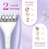Cordless Hair Remover for Women, 750mAh Silent with 2 Speed, Hair Removal Device for Armpits, Legs, Arms view 3
