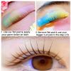 Asian Flat Shields 1mm Thin Lash Lift Pad For NO.1 Perm Soften Eyelashes 100% Korean Glueless Pads Glueless Lash Lifting Shield For Salon Usage Flatter Rods For Perming Lashes Thoroughly (Hot Rainbow) view 4