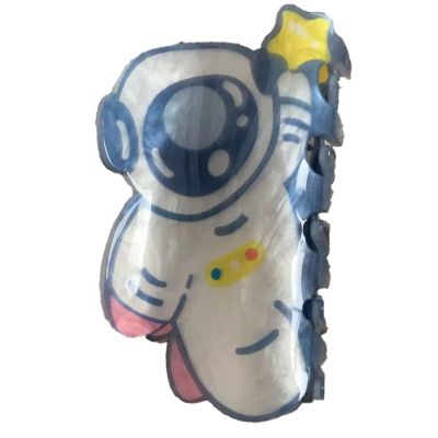 Astronaut Hair Clips,Spaceman Claw Clips,Astronaut Hair Claw Clip,Acrylic Hair Clips,Small Claw Clips for Gir (Astronaut)
