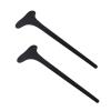 2 Pcs Black Mascara Shield, Reusable with Non-Slip Grip, Ideal for Beginners, Prevents Makeup Residue During Eyelash Application view 1