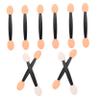 Didiseaon 100pcs Dual Ended Eyeshadow Stick Makeup Applicators with Soft Sponge Tips Disposable Lightweight Eye Makeup Brushes for Professional Use for Weddings and Parties view 1
