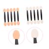 Didiseaon 100pcs Dual Ended Eyeshadow Stick Makeup Applicators with Soft Sponge Tips Disposable Lightweight Eye Makeup Brushes for Professional Use for Weddings and Parties view 3