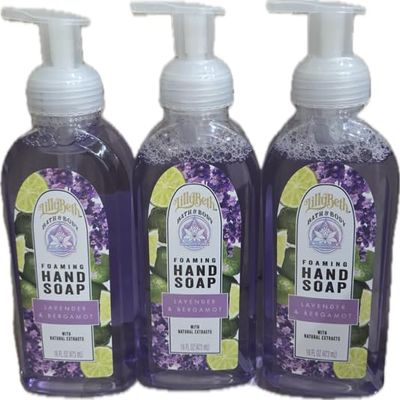 Bath & Body Foaming Hand Soap~ 3pk. -(16 fl 0zs ea.-48 0zs total) (Lavender & Bergamot)