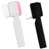 Didiseaon 2Pcs Facial Cleansing Brush Soft Silicone Deep Exfoliating Face Scrubber for Gentle Massage and Makeup Removal Lightweight Manual Face Wash Tool for Skin Care White and Black view 1