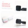 Didiseaon 2Pcs Facial Cleansing Brush Soft Silicone Deep Exfoliating Face Scrubber for Gentle Massage and Makeup Removal Lightweight Manual Face Wash Tool for Skin Care White and Black view 3