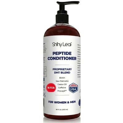 Anti-Thinning Peptide Conditioner  Sulfate Free Hydrating & Thickening Hair Conditioner with Biotin, Caffeine & Saw Palmetto for Women & Men, Safe for Color-Treated & All Hair Types, 16 fl.oz