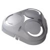 1Pcs Shaver Head Cover Compatible For PhilipsS5080 S5095 S5077 S5351 Cross Stitch Transparent Protective Cover view 1