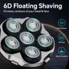 Electric 6D Floating Head Shavers for Bald Men, Magnetic Rotary Shaver for Men Face,Wet Dry IPX6 Men's Razor, LED Display Rechargeable with USB-C Charge view 4