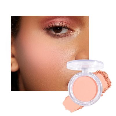 HHLTOH Matte Powder Blush for Cheeks Long Lasting Natural Face Blusher Makeup, Lightweight Blendable Cheek Color for Women, Vegan & Cruelty-Free #06 Nude Beige Pink