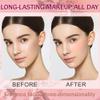 HHLTOH Matte Powder Blush for Cheeks Long Lasting Natural Face Blusher Makeup, Lightweight Blendable Cheek Color for Women, Vegan & Cruelty-Free #06 Nude Beige Pink view 3