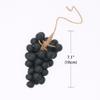 Grape Soap on a Rope  Handcrafted Grape-Shaped Bar for Face, Body & Hands Natural Cold Process Artisan Soap, Decorative Gift for Shower, Bathroom, or Home Display (1, Blue) view 4