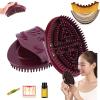 2 Set Magnetic Meridian Brush fo Belly-Professional Meridian Brush Massage Body Tool, Anti-Cellulite & Lymphatic Drainage Massage Brush for Belly, Full Body Relaxation for Beauty Salon &HomeUse (2) view 1