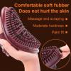 2 Set Magnetic Meridian Brush fo Belly-Professional Meridian Brush Massage Body Tool, Anti-Cellulite & Lymphatic Drainage Massage Brush for Belly, Full Body Relaxation for Beauty Salon &HomeUse (2) view 2